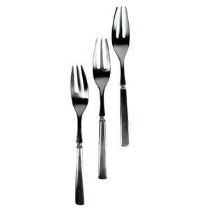 Dansk ANVIL IHQ Japan vintage 1980s Stainless Satin DINNER FORKS-7.75”-Set of 3